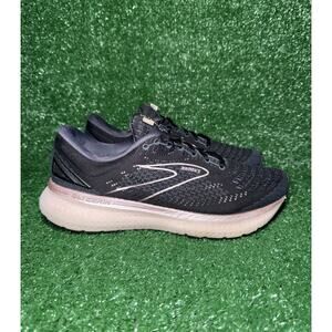 Brooks Glycerin 19 Womens Size 9.5 Black Pink Running Shoes Sneakers 1203431B074